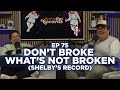 Dont broke whats not broken  keeping records  75