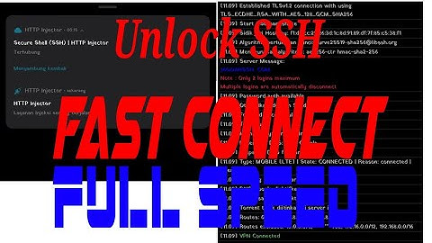 Config Maxstream unlock Ssh Http Injector