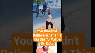 SEE WHAT THIS KID DID TO POLICE OFFICERS #funny