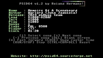 C64 Music: Memoirs Of A Scenebeard by phObos team!  1 November 2024!