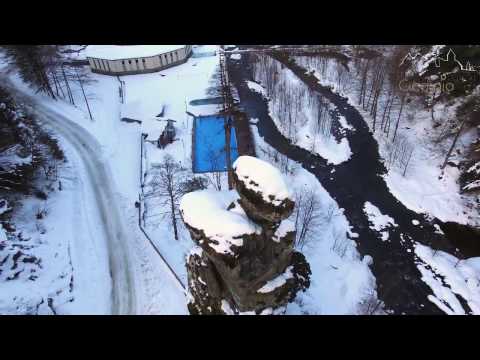 კურორტი საირმე / Sairme in Winter, Georgia 4K 2016