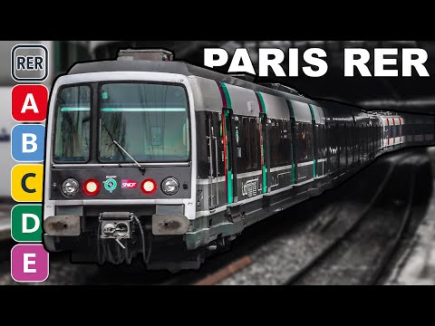 Video: Trenuri RER în Paris: Ce sunt, & Cum să le luați?
