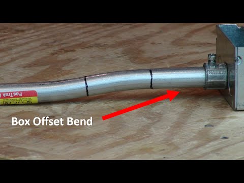 How To Make A Box Offset Bend - YouTube