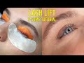 How To Get The Best Lash Lift Results Using A Y-Comb (Tutorial)