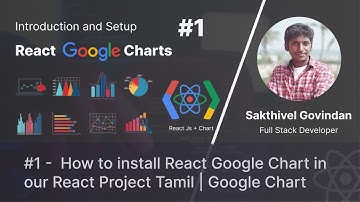 #1 - React Google Charts | How to add google charts in ReactJs in Tamil
