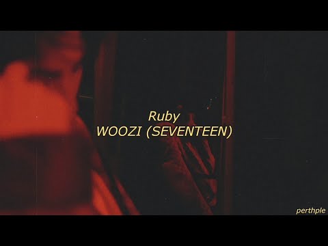 woozi (seventeen) - ruby lyrics
