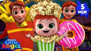 Halloween Costume Dress Up Song | LITTLE ANGEL π | Nursery Rhymes & Lullabies | Baby & Kids Songs
