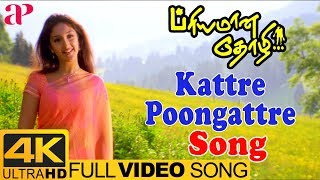 KS Chithra Hits | Kattre Poongattre Full Video Song 4K |  Priyamana Thozhi Movie Songs | SA Rajkumar