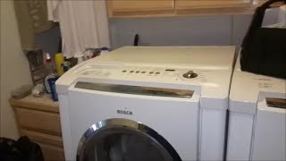 Bosch Front Load Washer Won't Drain (e13 code)