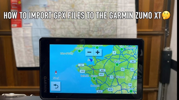 Clube de BTT Zona 55: Como carregar tracks no GPS (Garmin)