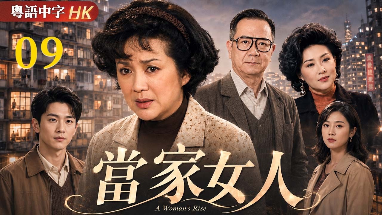 【粵語中字版】當家女人 EP09 | 來港尋夫卻撞破丈夫另娶,她忍辱撐家,熬成一家之主!!
