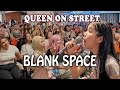 The crowd loved this cover blank space taylor swift by queen on street