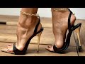 TOP GORGEOUS AND BEAUTIFUL HIGH HEELS SANDALS //MULES HEELS #HEELS #Stiletto #viralvideo #trending
