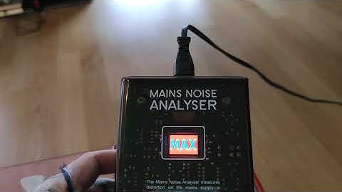 isotek mains power meter analyser maximum lol