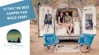 Is this the Best Camper Van Build Ever? Ford Transit Connect Camper Tour!