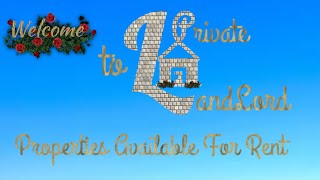 Welcome to Private LandLord Properties Are Available For Rent