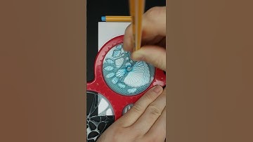 Spirograph Cyclex Transition Pattern | Blue and Light Blue | 25l