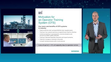 Next level of operator efficiency by virtual training based on SIMIT