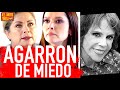 AGARRON DE MIEDO en &quot;El Amor Invencible &quot; Columba y Josefa- Rebecca Jones ENVIA Mensaje