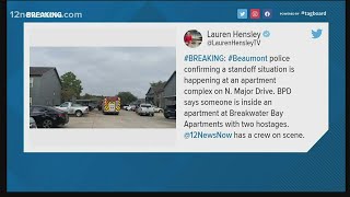 Beaumont police: standoff, hostage situation underway at Beaumont apartment complex