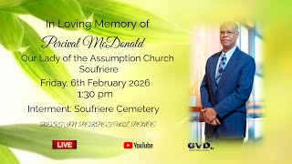 Celebrity In loving Memory of Percival McDonald Wealth