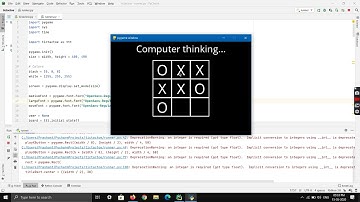 CS50| Project0 | Implementing AI to play Tic-Tac-Toe using Minimax