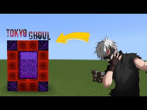 HOW TO MAKE A KANEKI PORTAL (Tokyo Ghoul) - MINECRAFT