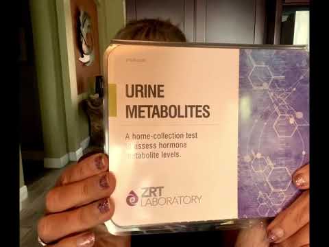 ZRT Labs Test - Urine Metabolites - what my integrative doctor shared with me