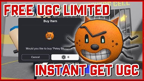 😼FREE UGC BARRY