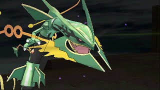 Pokemon Omega Ruby - Mega Rayquaza, Zinnia \u0026 Deoxys (Delta Episode Ending)