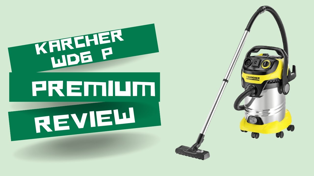 Karcher WD6 P Premium Review  Smart Filter Cleaner 