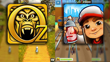 Temple Run Oz Vs Subway Surfers Bangkok - Endless Run Gameplay