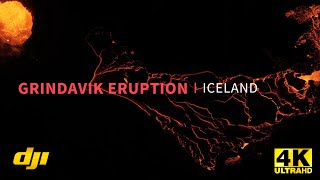 Iceland's volcanic eruption: Amazing footage of the volcano in Grindavic