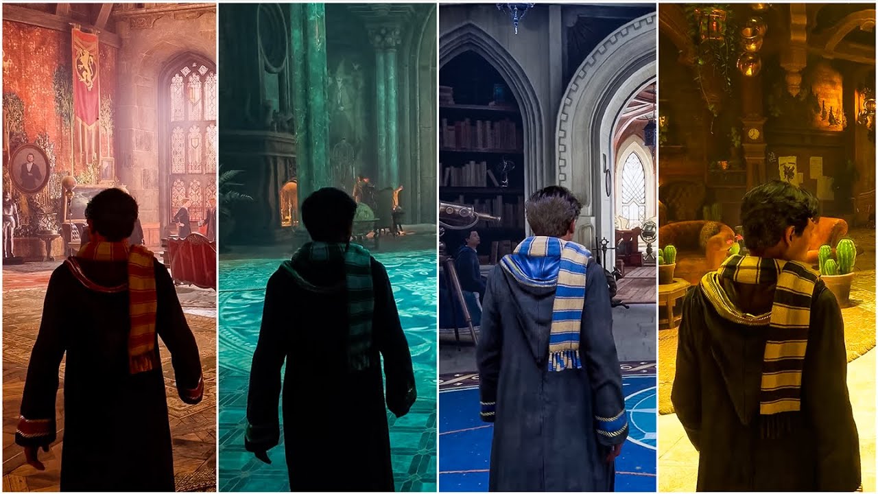 All Common Rooms in Hogwarts Legacy