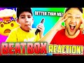 BEST KID BEATBOXER?! Himo | 9 Year Old Prodigy BEATBOX REACTION! 😮