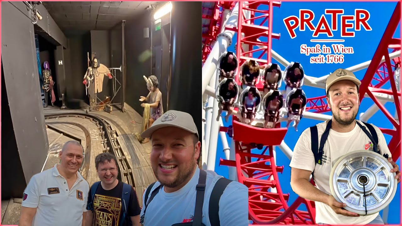 Hinter den KULISSEN im WIENER PRATER- Zu Fuß durch die GEISTERBAHN! |Teil 2 |