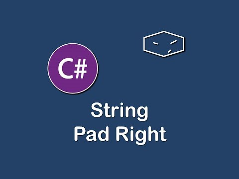 string pad right