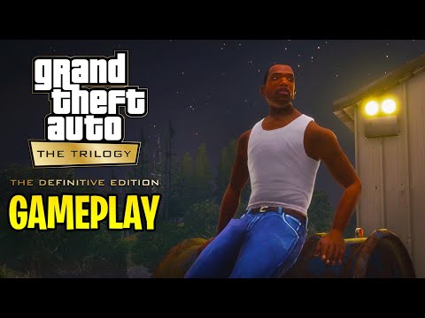 GTA Trilogy: The Definitive Edition - NEW GAMEPLAY FOOTAGE