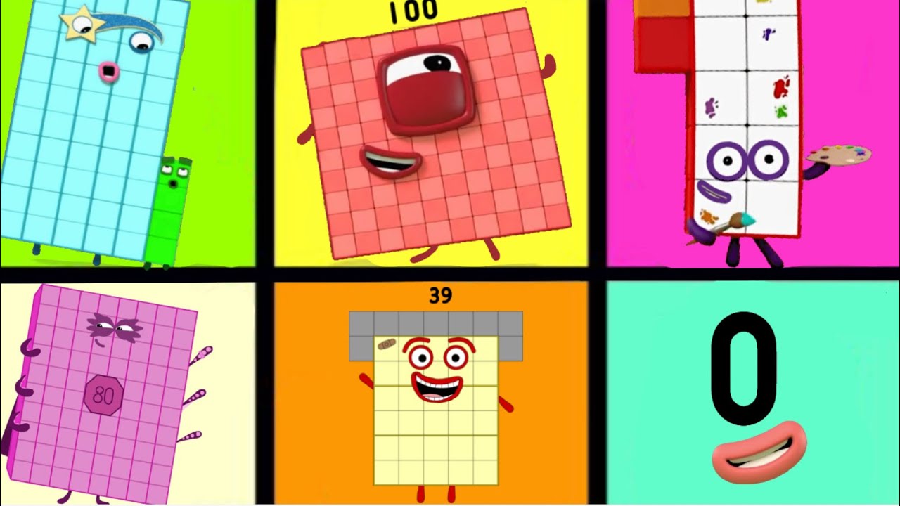 Numberblocks 0 to 100 / Learn to Count With Numberblocks - YouTube