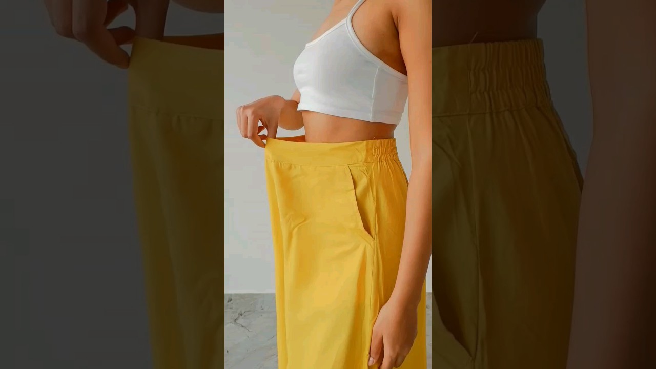 Quick fix to loose pants! #shorts #fashionhacks #fashiontips #grwm