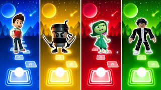 PAW PATROL🆚 CAPPUCCINO ASSASSINO 🆚 INSIDE OUT TILES HOP EDM RUSH  screenshot 3