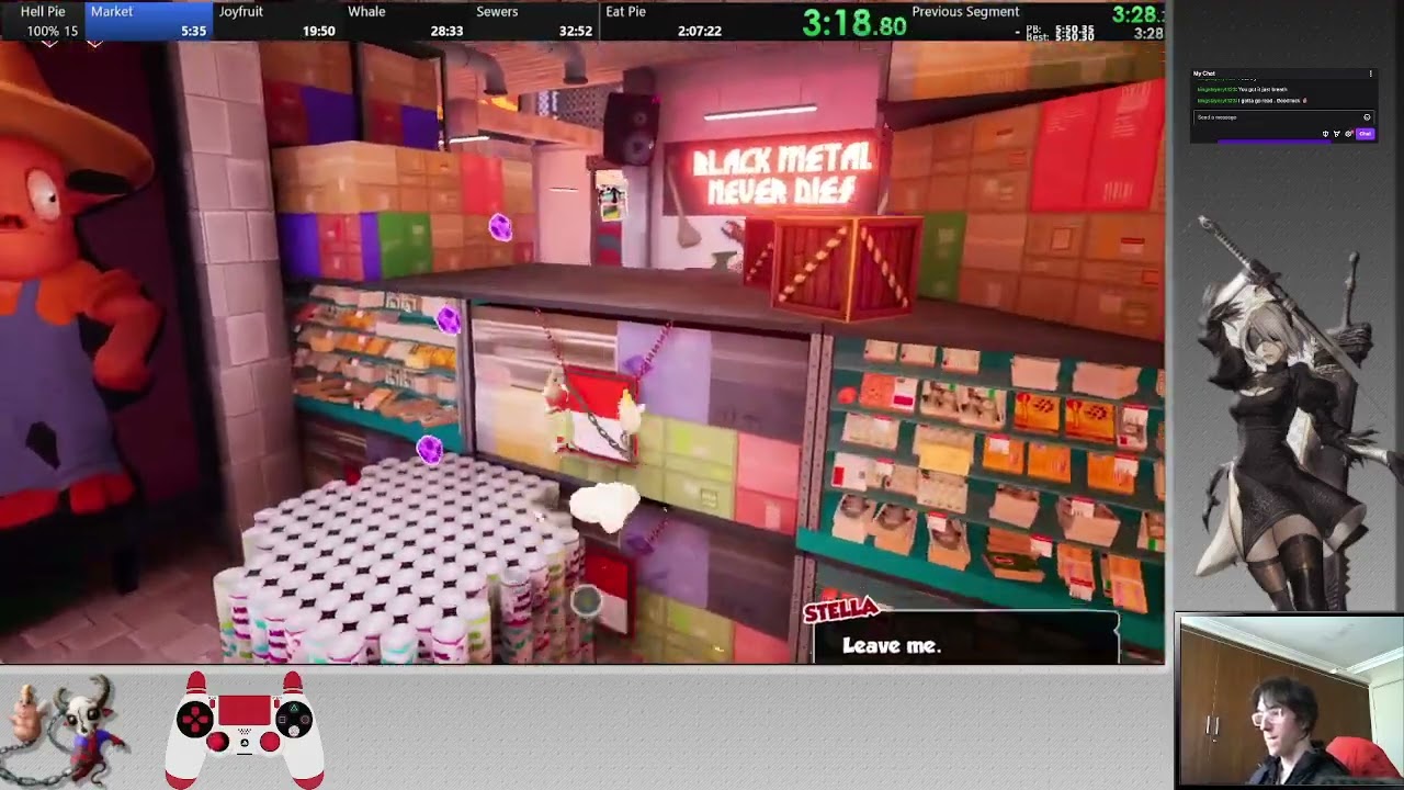 Hell pie 100% speedrun 