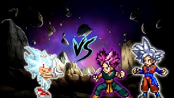 Sonic Chaos V4 JVL OP (all form) (New) VS Goten MUI V2 OP & Trunks UE V2 OP in Jump Force Mugen