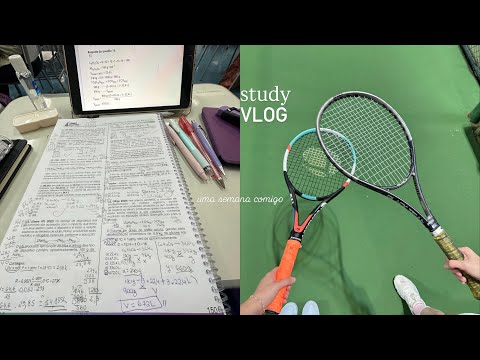 study vlog | uma semana comigo - estudos, simulados, copa do mundo e mais