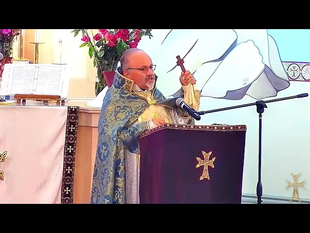 Fr. Vazken Sermon: Barekentan, Jesus at the Temple, St  Gregory Pasadena 2021