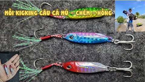 Mồi câu cá Jigking lure | Mồi lure câu cá Mú, cá Chẽm, cá Hồng siêu nhạy cá | Đồ Câu Cá T3 |