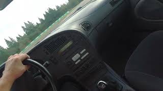 500+bhp Saab 9-5 7800rpm @ STCS trackday Gälleråsen Arena