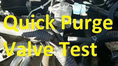 How To Test Evap Purge Valve is Good or Bad (No Tools Needed)