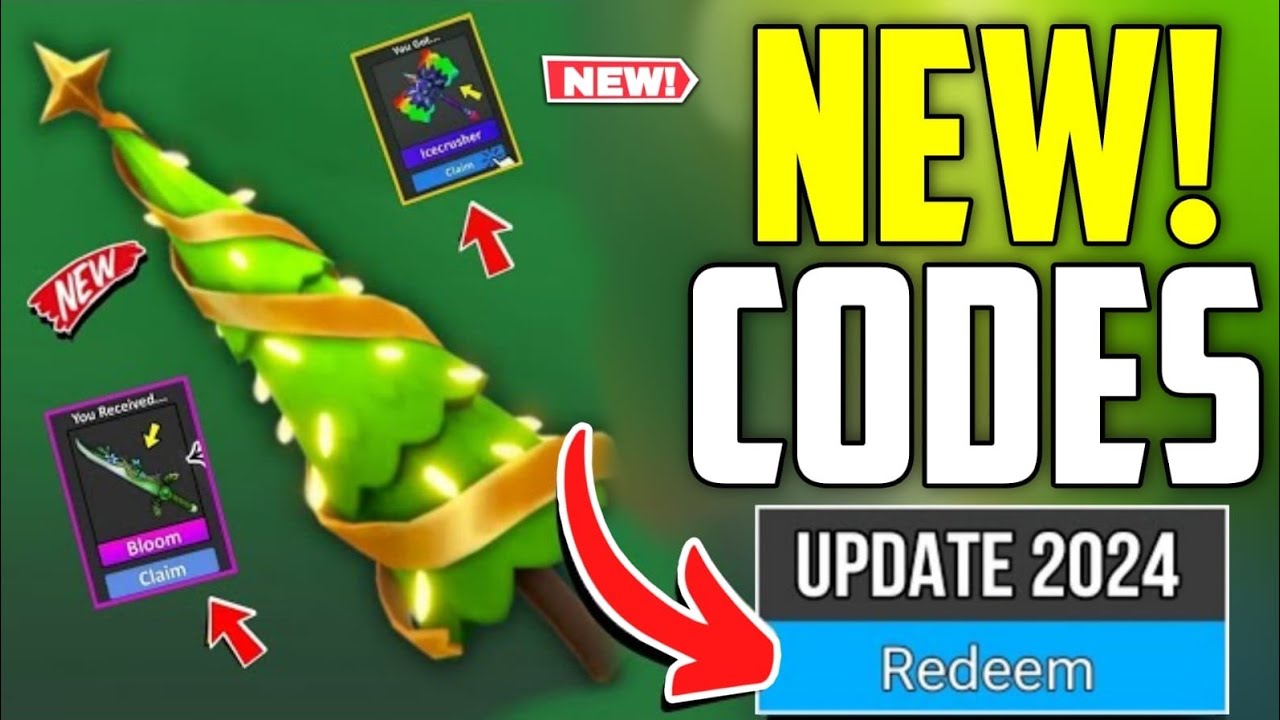 NEW! CODES⚠️ WORKING MM2 CODES IN 2024 ROBLOX MURDER MYSTERY CODES