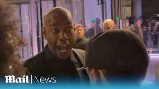 Denzel Washington lashes out at autograph hunters outside MoMA